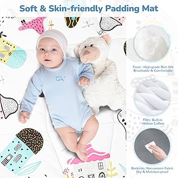 Amazon.com : Baby Play Mat Tummy Time Mat with Exclusive